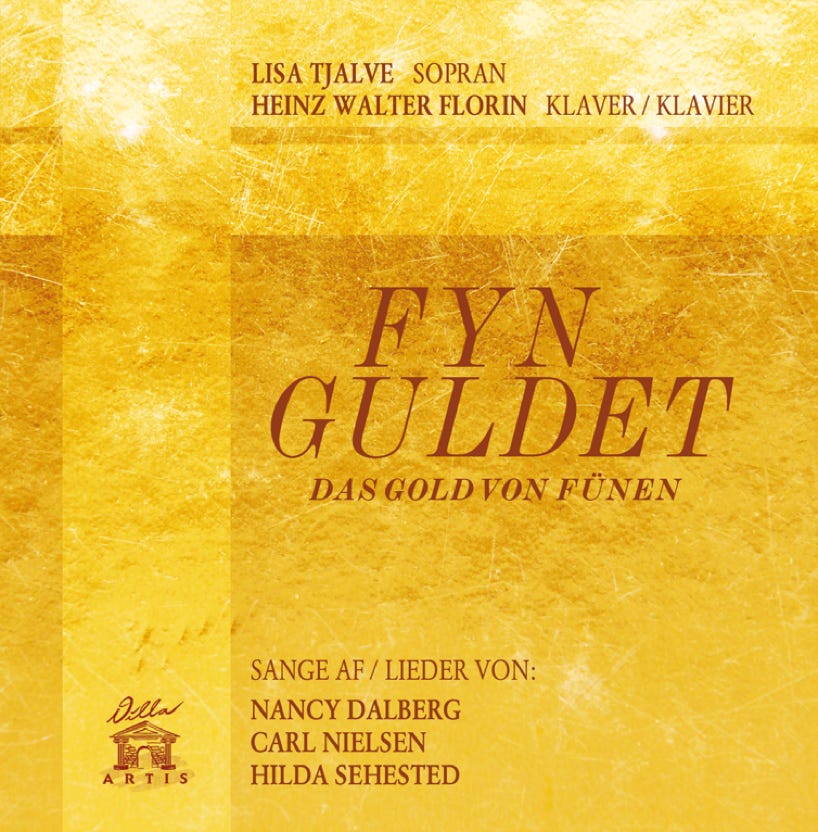 Villa Artis® CD: Fyn Guldet / Das Gold von Fünen Lieder von Dalberg, Nielsen und Sehested